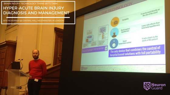 Neuron Guard at Brain Injury Technologies Think (BITT) tank