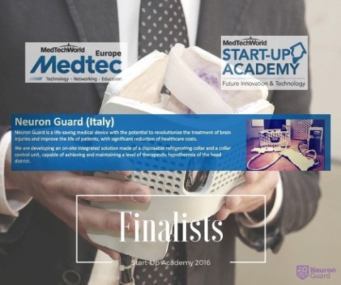 Medtec Europe Start-up Academy 2016: Neuron Guard is in final