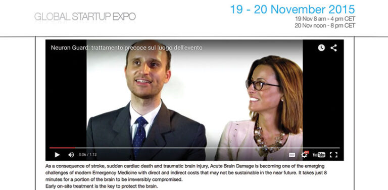 Neuron Guard at the Global Startup Expo 2015